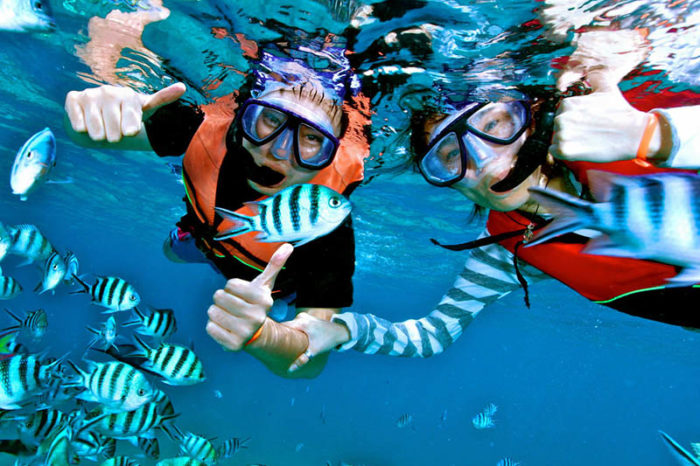 Ras Mohamed via barca nel Mar Rosso (Parco Nazionale)