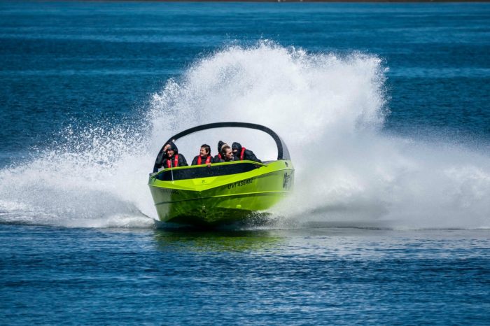 Motoscafo in Nabq Bay