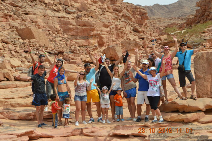 Каньон озеро Вешваши из Шарм-Эль Шейха.